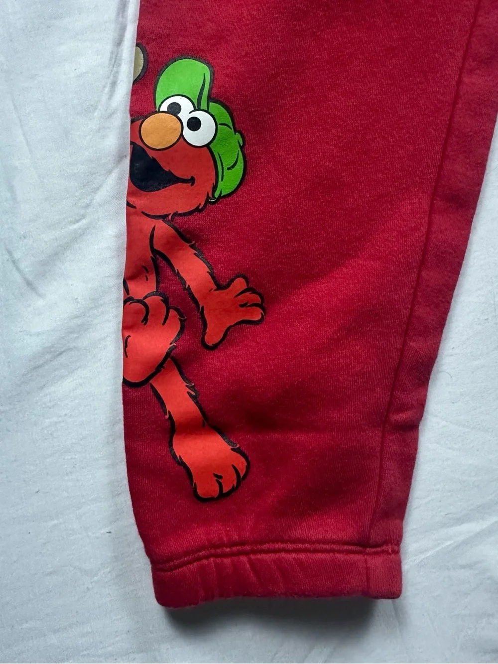 Baby GAP Modern Red Sesame Street Elmo Playing Baseball 2 Piece Set Boys 3T